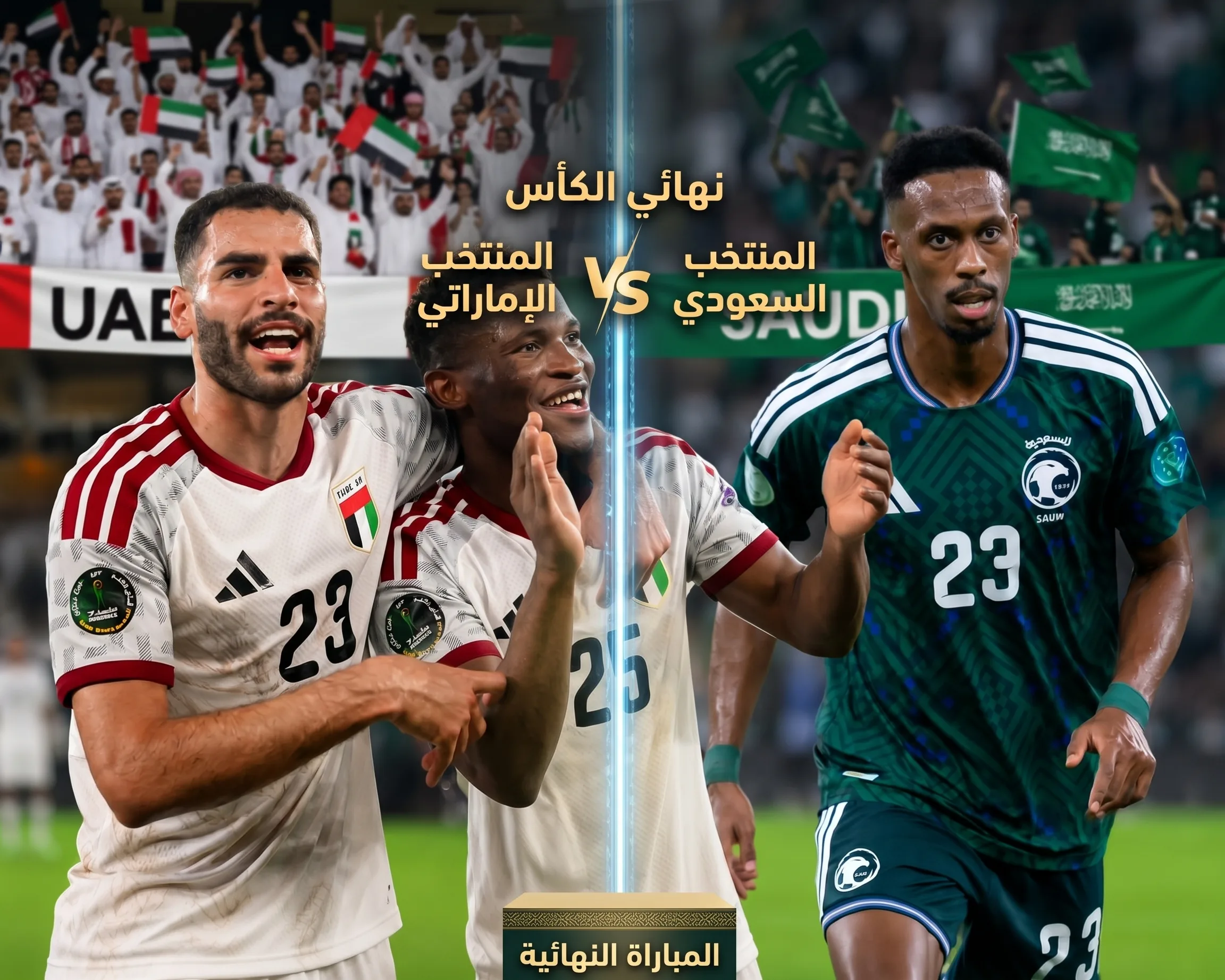 نهائي «خليجي 27».. الإمارات والسعودية في قمة مرتقبة الثلاثاء